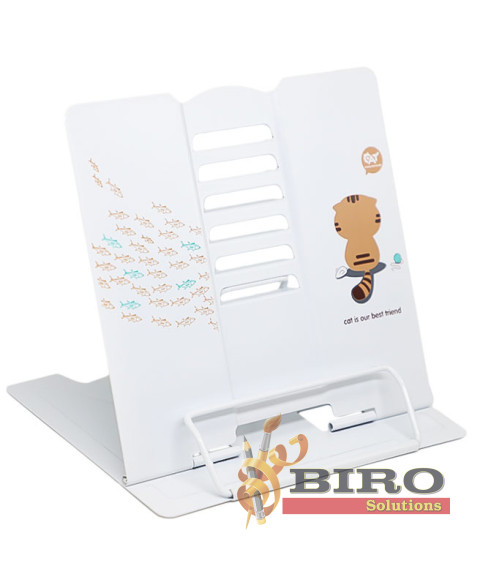 Suport pentru cărți Cats, alb